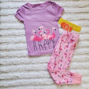 New Girl 2T flamingo pajama